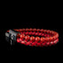 Achat Stein Lederarmband Herren Uniqal Sale